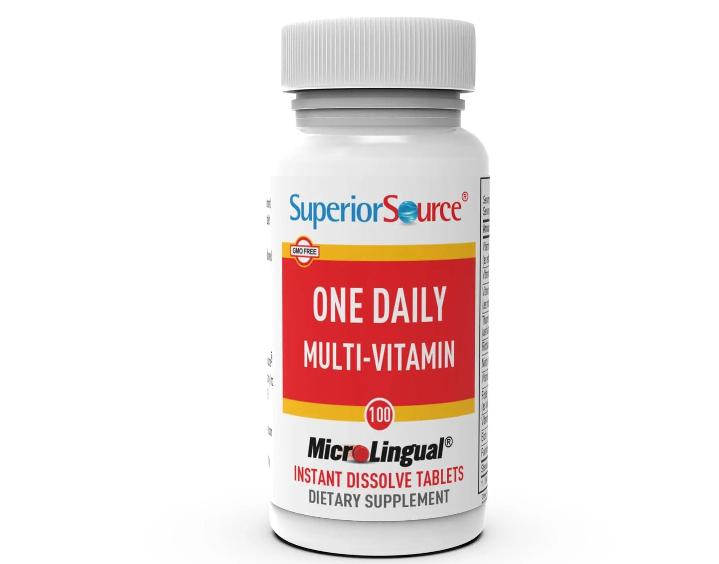 Superior Source One Daily Multi-Vitamin - Daily Supplement Supports Bone Strength, Immune System Function & More Superior Source