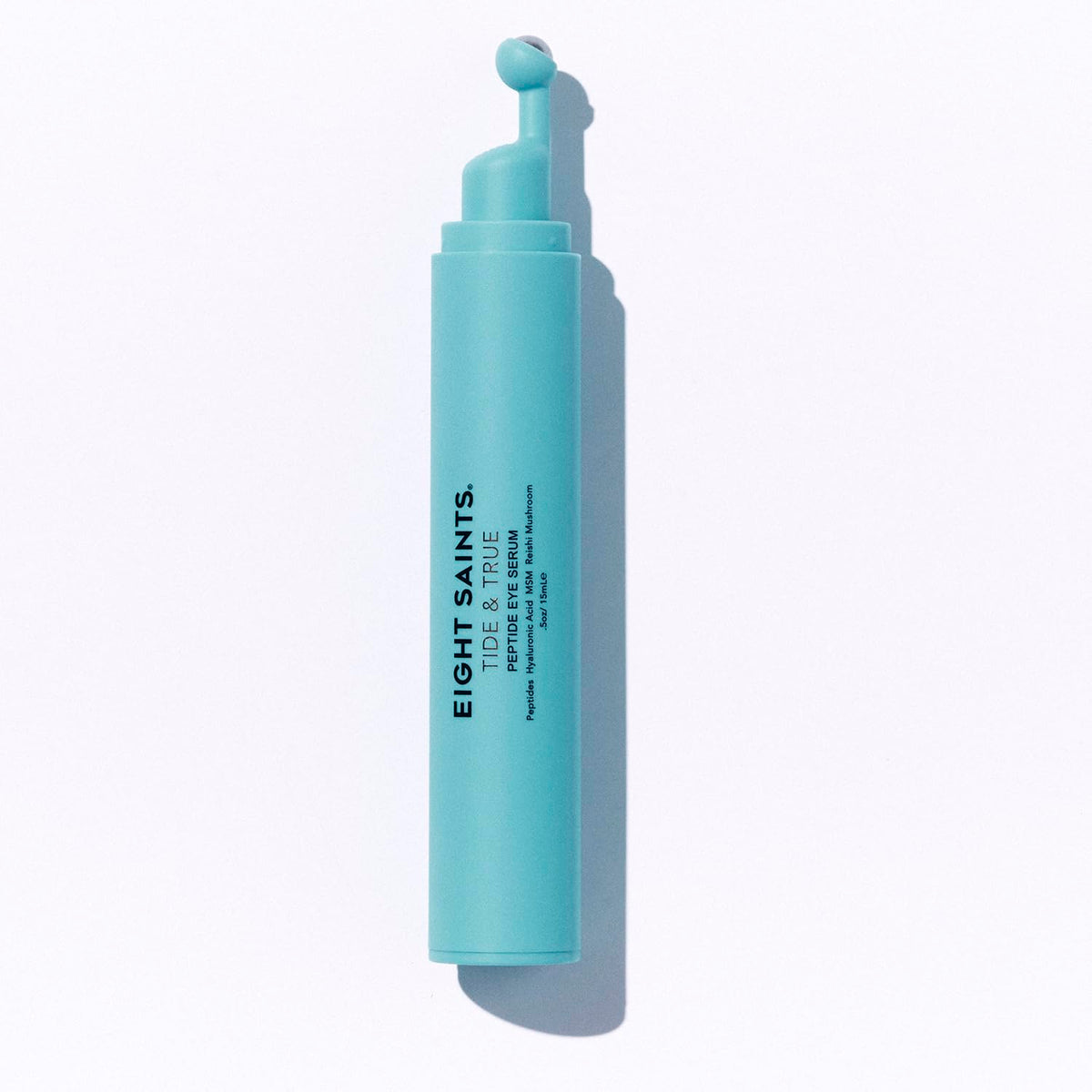 Eight Saints Tide & True Peptide Eye Serum for Puffiness & Wrinkles, Under Eye Roller Ball Treatment for Dark Circles & Fine Lines, with Peptides, Hyaluronic Acid, and Reishi Mushroom, 0.5 fl oz Eight Saints buy supplements Au