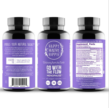 Menopause Supplements for Women – DIM Supplement + Probiotics | Estrogen Metabolism & Hormone Balance Support | Perimenopause Relief | Hot Flashes, Mood Swings & Night Sweats | Dong Quai | 60 Ct Happy Healthy HippieBuy Supplements Australia