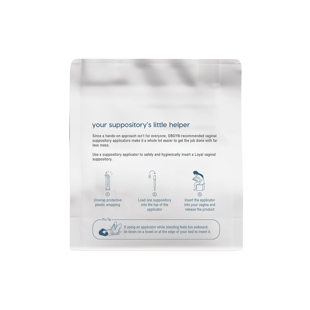 Loyal The Helper Suppository Applicators | Efficient | Compact | Comfortable | Fits Most Brands, Pills, Tablets and Boric Acid Suppositories (30-Pack) LoyalBuy Supplements Australia