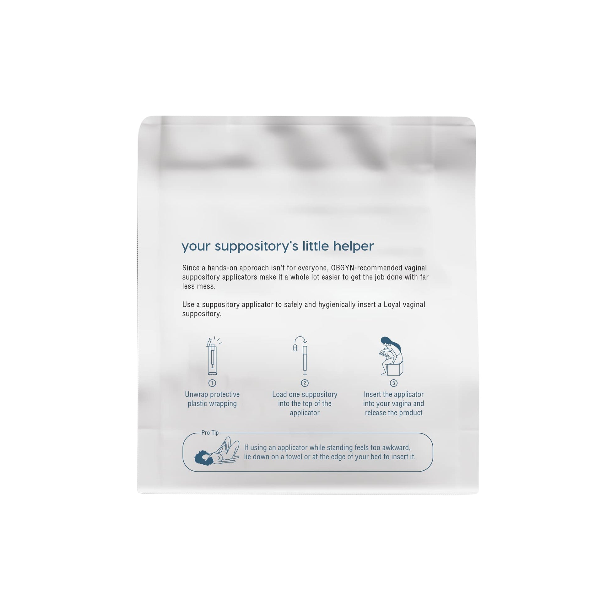 Loyal The Helper Suppository Applicators | Efficient | Compact | Comfortable | Fits Most Brands, Pills, Tablets and Boric Acid Suppositories (30-Pack) LoyalBuy Supplements Australia