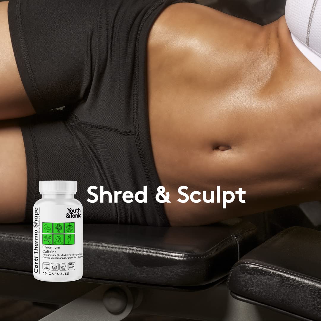 Youth & Tonic CortiThermo Shape Detox Cleanse Kick Off Weight Management - 120 Pills Youth & TonicBuy Supplements Australia