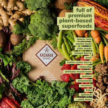 Ka’Chava All-In-One Nutrition Shake Blend, Matcha, 85+ Superfoods, Nutrients & Plant Ka'ChavaBuy Supplements Australia