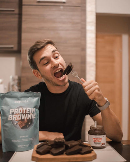 BioTechUSA Protein Brownie, Baking Mix with Collagen, whey proteins and sweeteners. 600 g, Chocolate BioTechUSABuy Supplements Australia