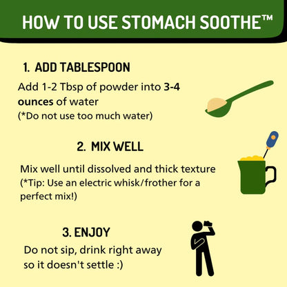 Stomach Soothe Soothe Naturals Acid Reflux Powder - L Glutamine for Gut Health, Acid Reflux Medicine, Leaky Gut Repair, Gut Lining Repair,