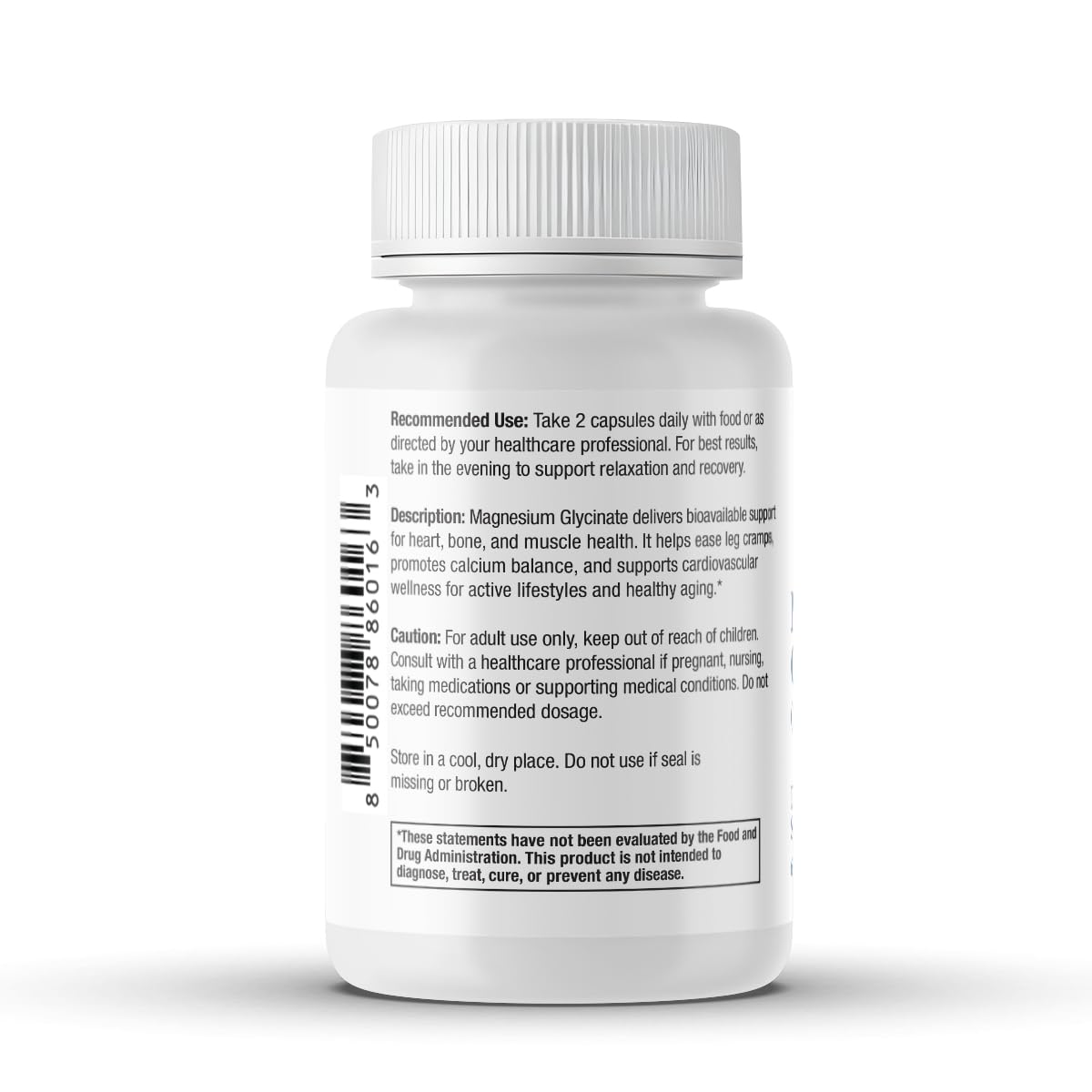 Scientific Health Solutions Magnesium Glycinate 150 mg – High‑Absorption Magnesium for Heart, Bone & Muscle Health – Supports Leg Cramps & Cardiovascular Function – Gentle on Stomach, Vegan, 60 Count Scientific Health SolutionsBuy Supplements Australia