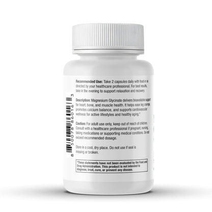 Scientific Health Solutions Magnesium Glycinate 150 mg – High‑Absorption Magnesium for Heart, Bone & Muscle Health – Supports Leg Cramps & Cardiovascular Function – Gentle on Stomach, Vegan, 60 Count Scientific Health SolutionsBuy Supplements Australia