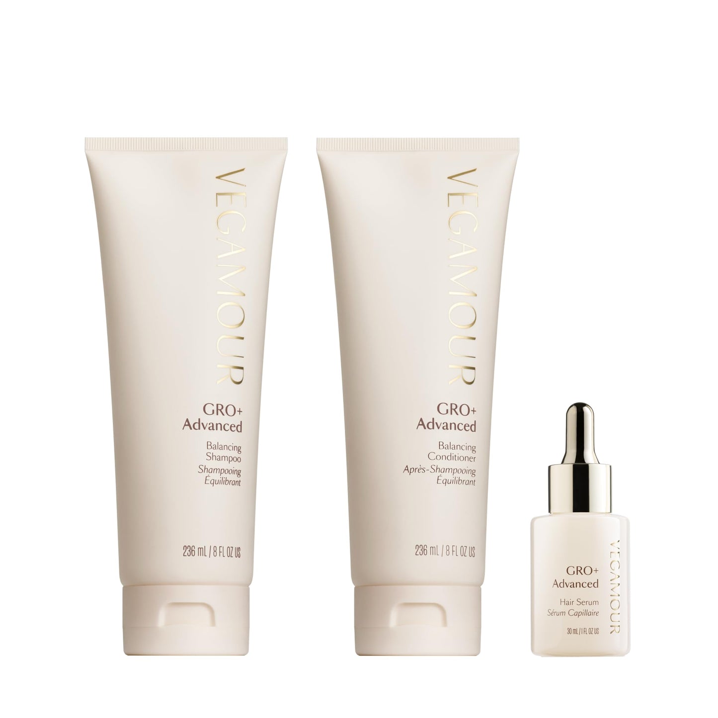 VEGAMOUR GRO+ Advanced Essentials Kit | Removes Buildup, Improves Hair Density, Reduces Shedding, Hydrates and Exfoliates the Scalp | For Severe Signs of Thinning | Color Safe, Vegan, Cruelty-Free VEGAMOURBuy Supplements Australia