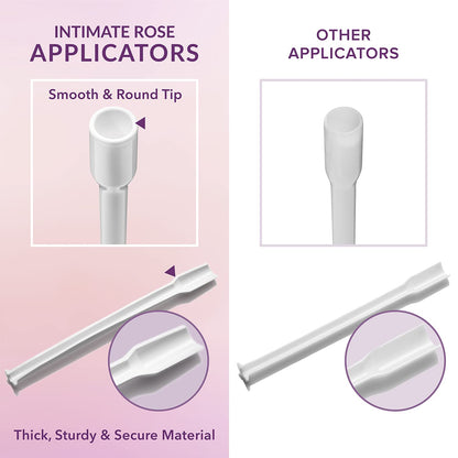 Intimate Rose 15 Count Vaginal Suppository Applicator - Fits Most Boric Acid Suppositories & Vaginal Suppository - Individually Wrapped Suppository Applicators from Intimate RoseBuy Supplements Australia