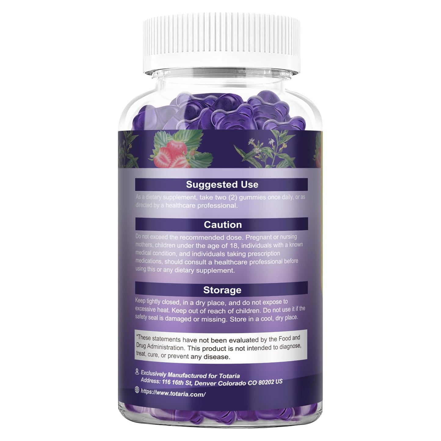 Cortisol Supplements for Women & Men 20-in-1 Cortisol Gummies with Ashwagandha Rhodiola Rosea Magnesium Phosphatidylserine Calm Focus Mood Support Healthy Cortisol Levels 30 Day Supply TotariaBuy Supplements Australia