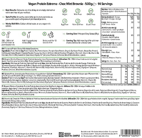 Protein Works - Vegan Protein Extreme | 29g Plant Based Protein | Added Vitamin Blend Protein WorksBuy Supplements Australia