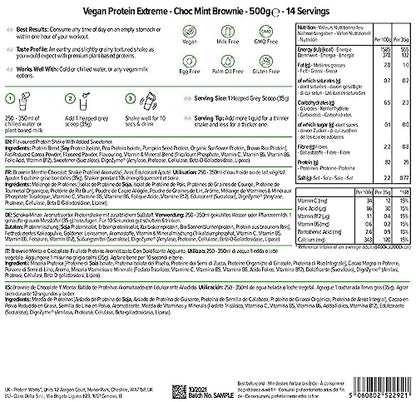 Protein Works - Vegan Protein Extreme | 29g Plant Based Protein | Added Vitamin Blend Protein WorksBuy Supplements Australia