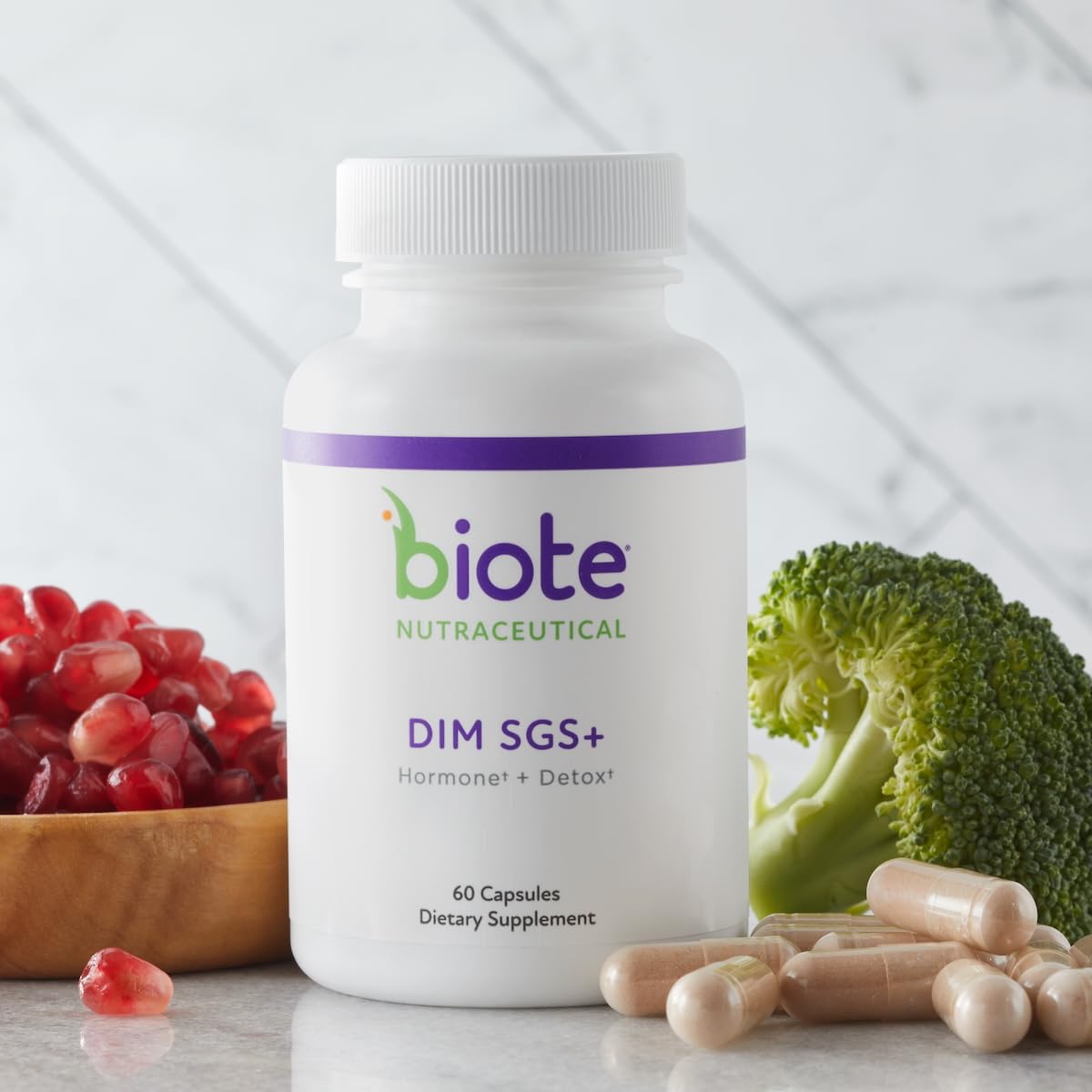Biote Nutraceuticals - DIM SGS + - Hormone + Detox (60 Capsules) BioteBuy Supplements Australia