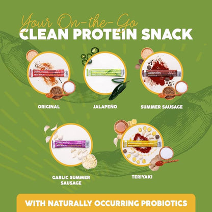 Paleovalley 100% Grass Fed Jalapeno Beef Sticks - Delicious Gluten Free Beef Snack - High Protein Keto Friendly PaleovalleyBuy Supplements Australia