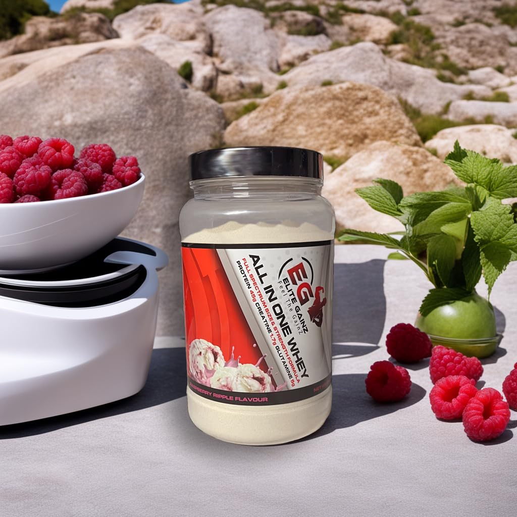 All in One Whey Fuel Your Strength All-in-One Muscle Builder Whey Protein Shake, with 45g Protein Elite GainzBuy Supplements Australia