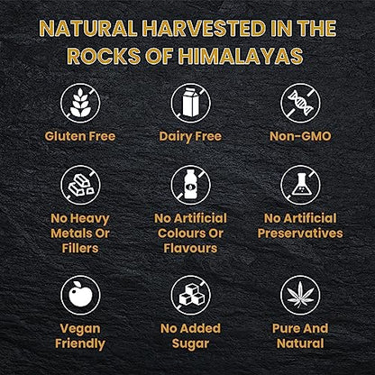 Shilajit Resin, Original Himalayan Shilajit 30g - Gold Grade 100% Pure, Rich in Fulvic P!nkTribeBuy Supplements Australia