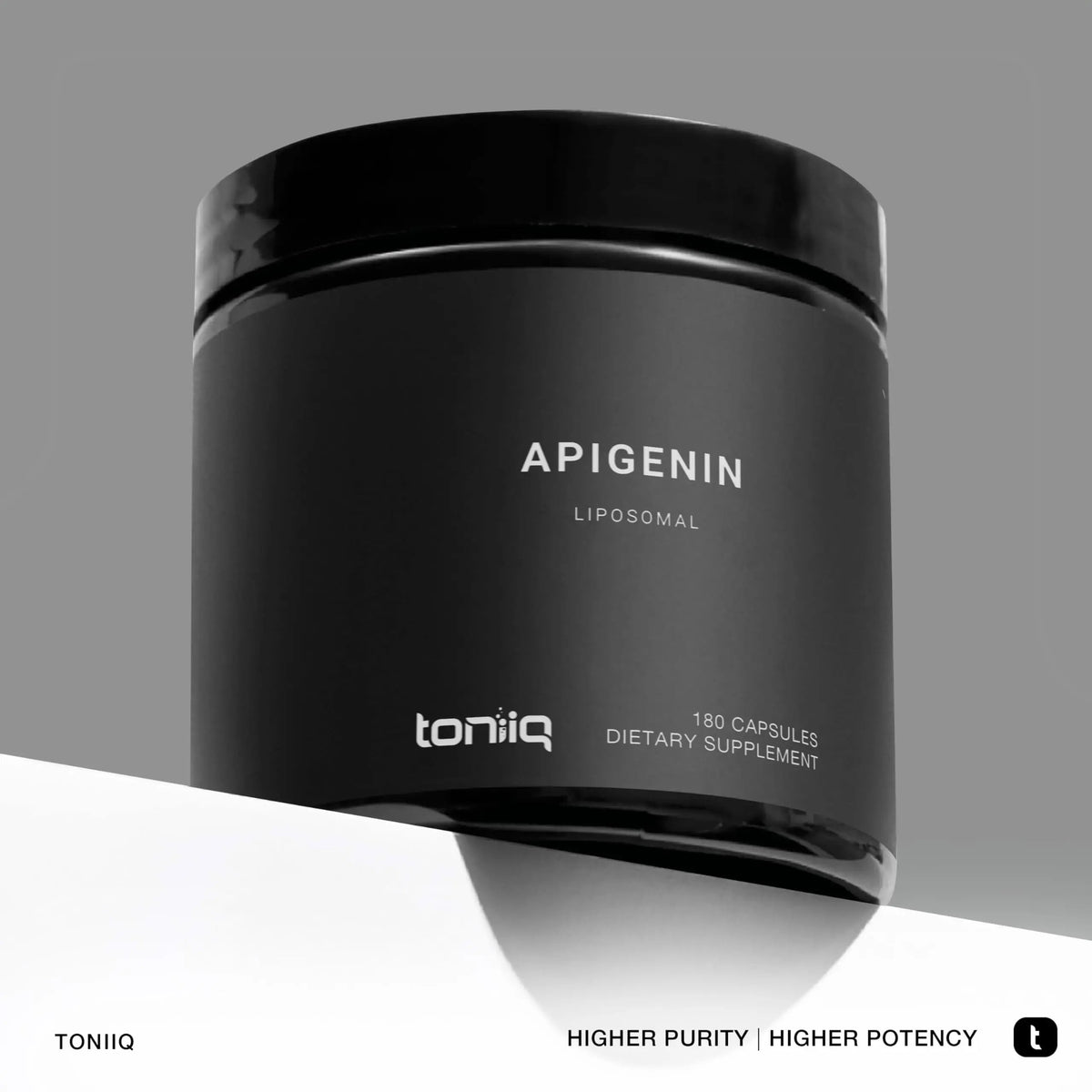 Toniiq Ultra High Strength Liposomal Apigenin - 100mg Formula - Highly Bioavailable for Superior Absorption - 180 Vegetarian Capsules Toniiq buy supplements Au
