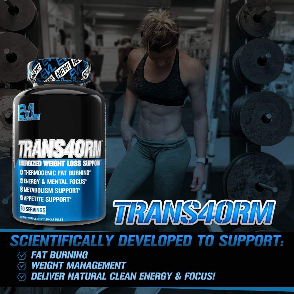 EVL Thermogenic Fat Burner Support - Fast Acting Weight Loss Energy and Appetite EvlutionBuy Supplements Australia