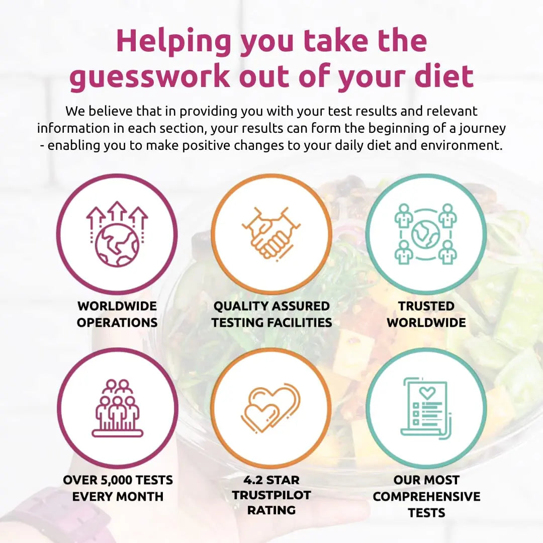 Simply Sensitivity Checks 1350+ Items Food Sensitivity Test Kit for Adults – Foods & Non-Foods, Including Lactose, Gluten, Vitamins, Minerals, Gut Health & More – at-Home Food Intolerance Test Kit Simply Sensitivity ChecksBuy Supplements Australia