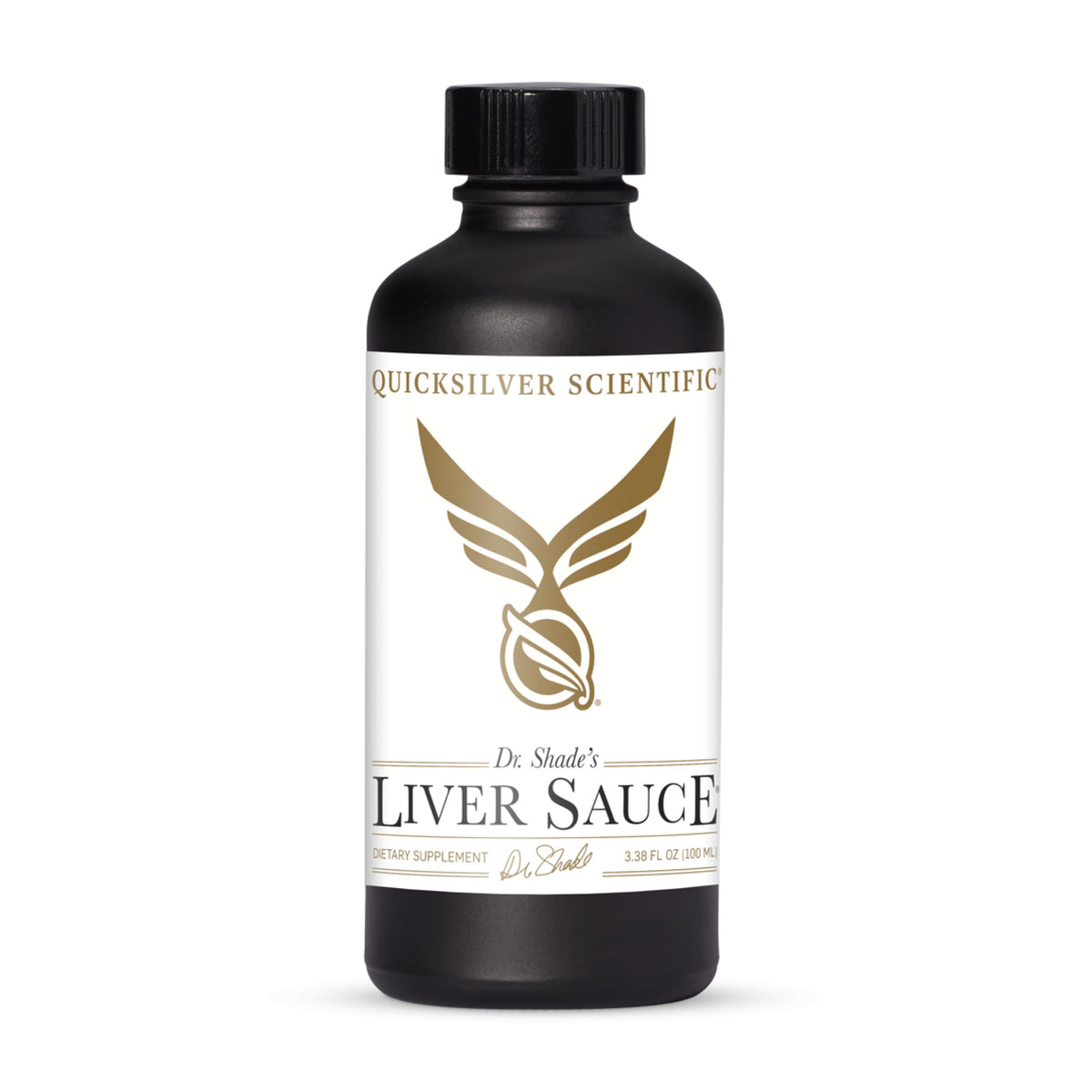 Quicksilver Scientific Liver Sauce - Liposomal Liver Detox with DIM, Quercetin, Lipoic Acid, Milk Thistle and Dandelion Root Supplement - Supports Bile & Toxin Momentum (100 ml / 3.38 oz) Quicksilver ScientificBuy Supplements Australia