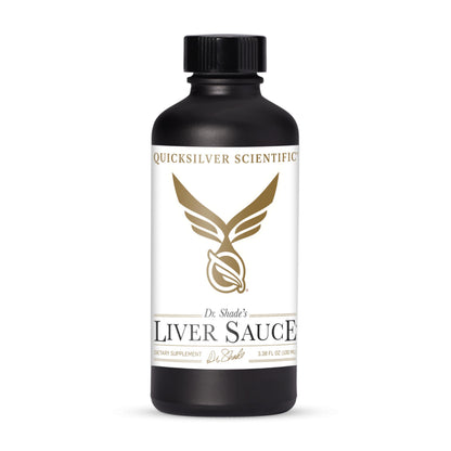 Quicksilver Scientific Liver Sauce - Liposomal Liver Detox with DIM, Quercetin, Lipoic Acid, Milk Thistle and Dandelion Root Supplement - Supports Bile & Toxin Momentum (100 ml / 3.38 oz) Quicksilver ScientificBuy Supplements Australia