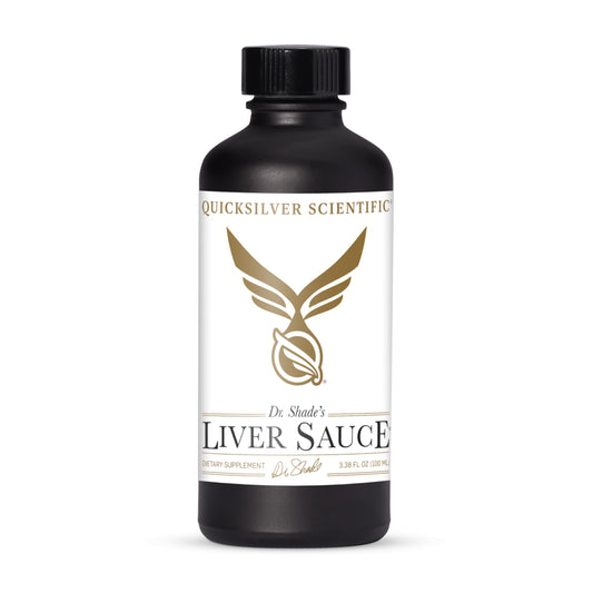 Quicksilver Scientific Liver Sauce - Liposomal Liver Detox with DIM, Quercetin, Lipoic Acid, Milk Thistle and Dandelion Root Supplement - Supports Bile & Toxin Momentum (100 ml / 3.38 oz) Quicksilver ScientificBuy Supplements Australia
