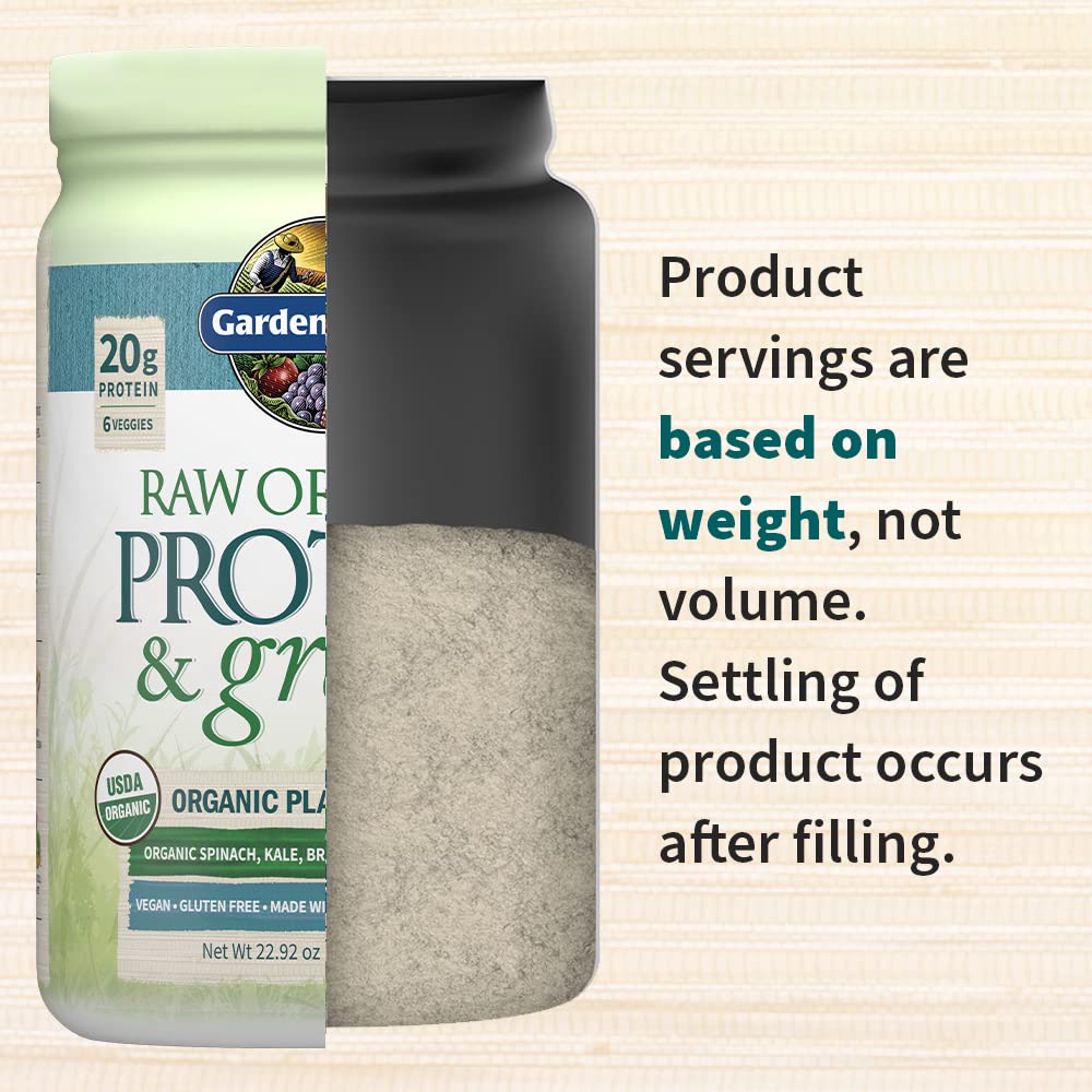 Garden of Life Raw Organic Protein & Greens Lightly Sweet, Vegan Protein Powder Garden of LifeBuy Supplements Australia