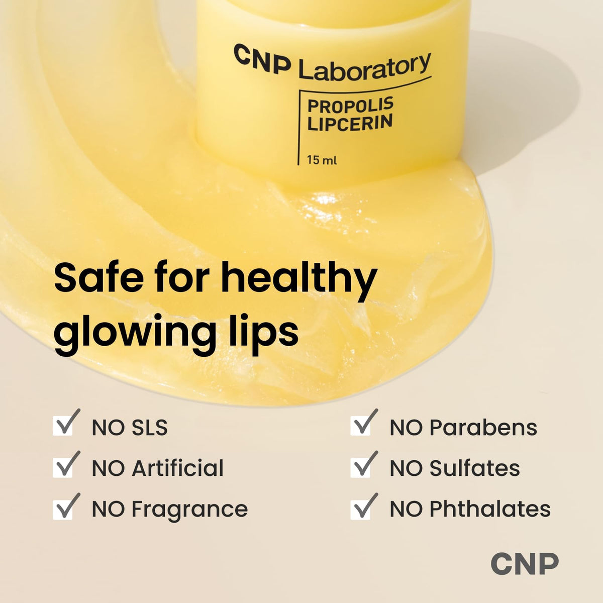 CNP Honey Lip Butter - Propolis Lipcerin™ 01 Original, Hydrating Overnight Manuka Lip Balm & Mask