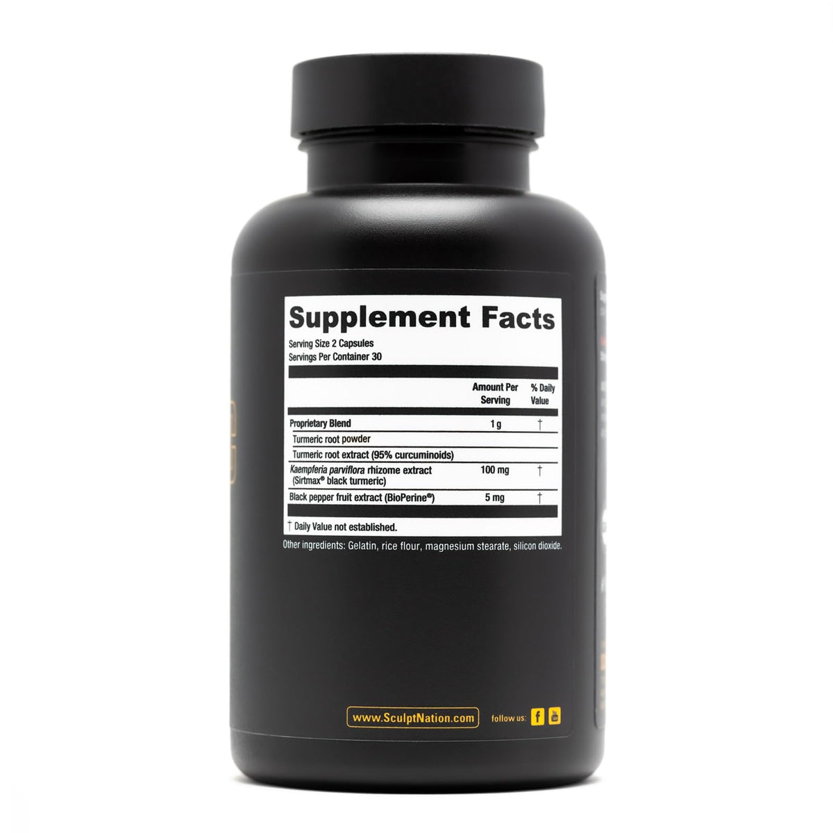 Sculpt Nation by V Shred Powerful Turmeric Supplement - Turmeric Curcumin Sculpt NationBuy Supplements Australia