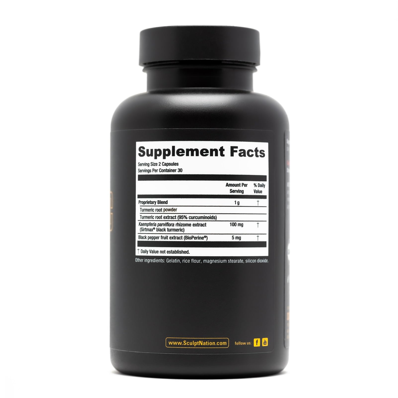 Sculpt Nation by V Shred Powerful Turmeric Supplement - Turmeric Curcumin Sculpt NationBuy Supplements Australia