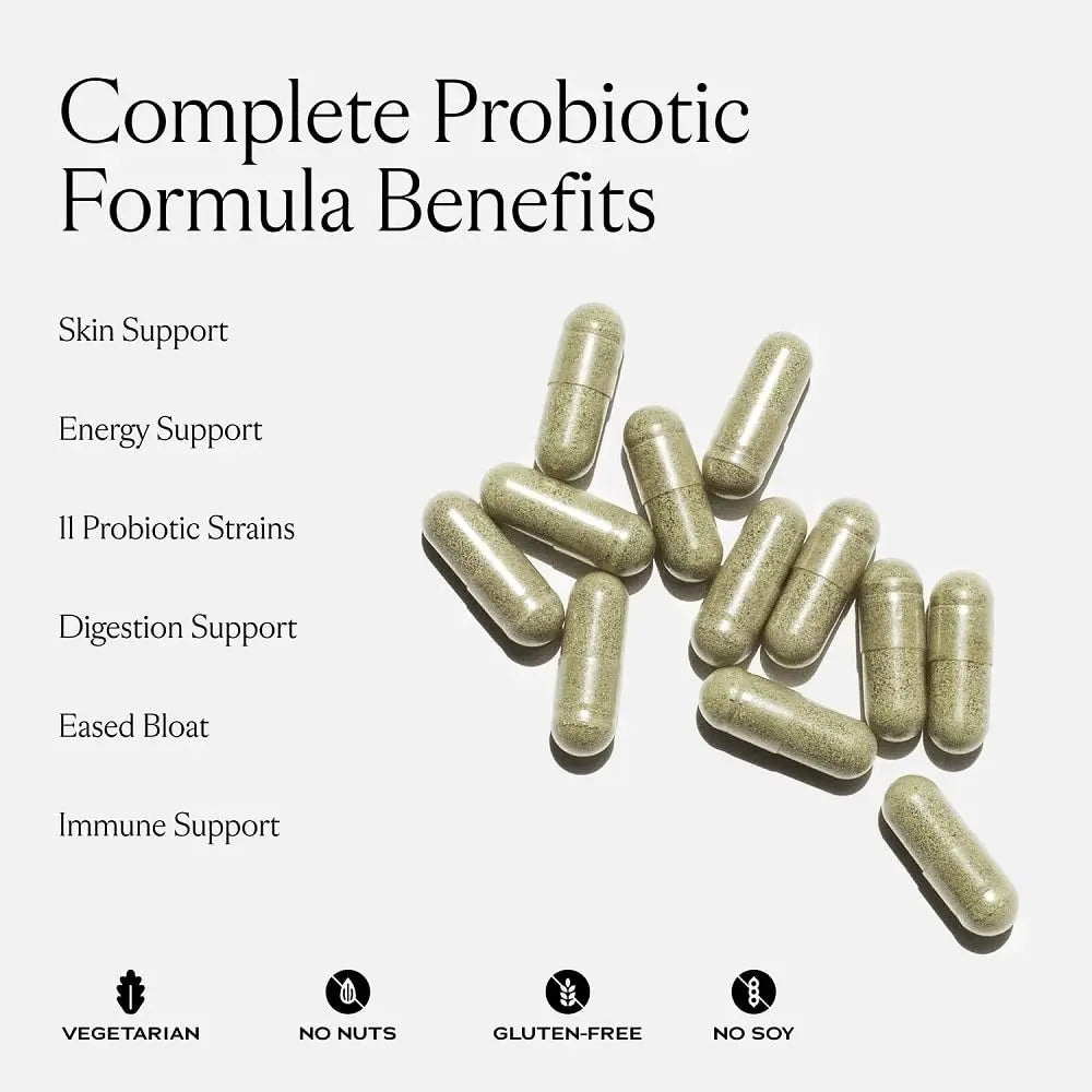 SAKARA Complete Probiotic - Prebiotics and Probiotics for Women Digestive Health Supplements, Supports Bloating, Immune System & Skin Radiance, Gut Health for Women with 3 Billion CFU's - 180 Capsules SAKARABuy Supplements Australia