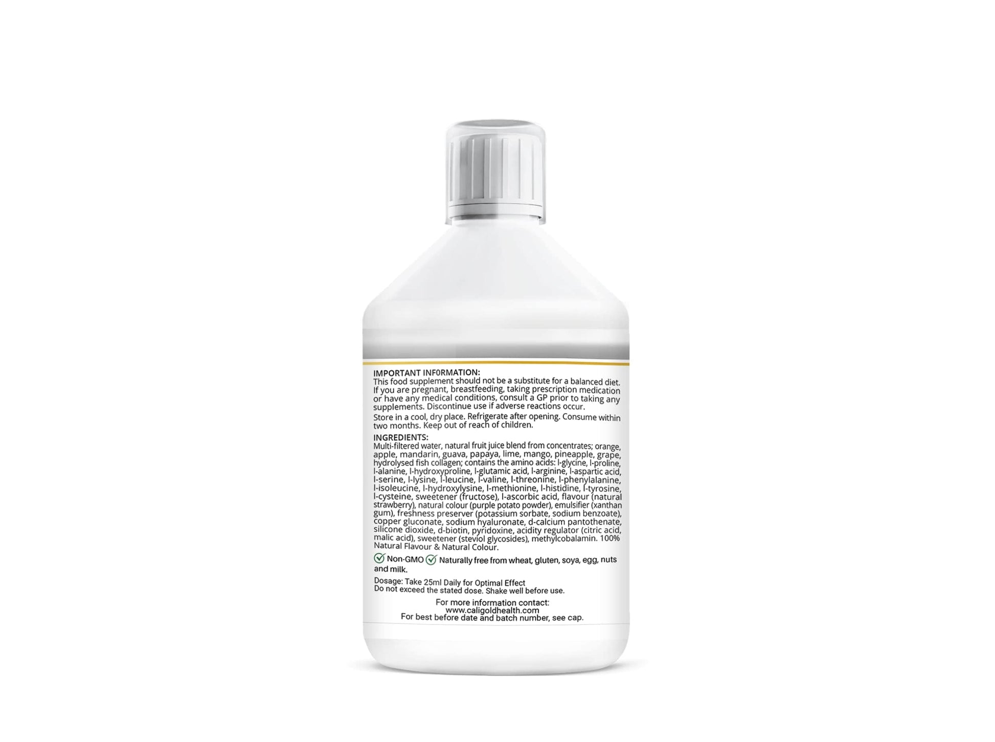 CALIGOLD Health Super Marine Collagen Liquid - Excellent for Hair, Skin, Nails and Joints CALIGOLDBuy Supplements Australia