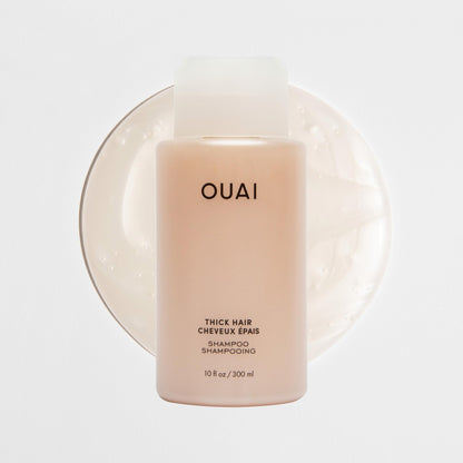 OUAI Thick Shampoo Travel Size - Moisturizing Shampoo with Keratin, Marshmallow Root, Shea Butter, Avocado Oil for Thick Hair - Strengthens & Hydrates - Paraben & Sulfate Free (3 Fl Oz) OUAIBuy Supplements Australia