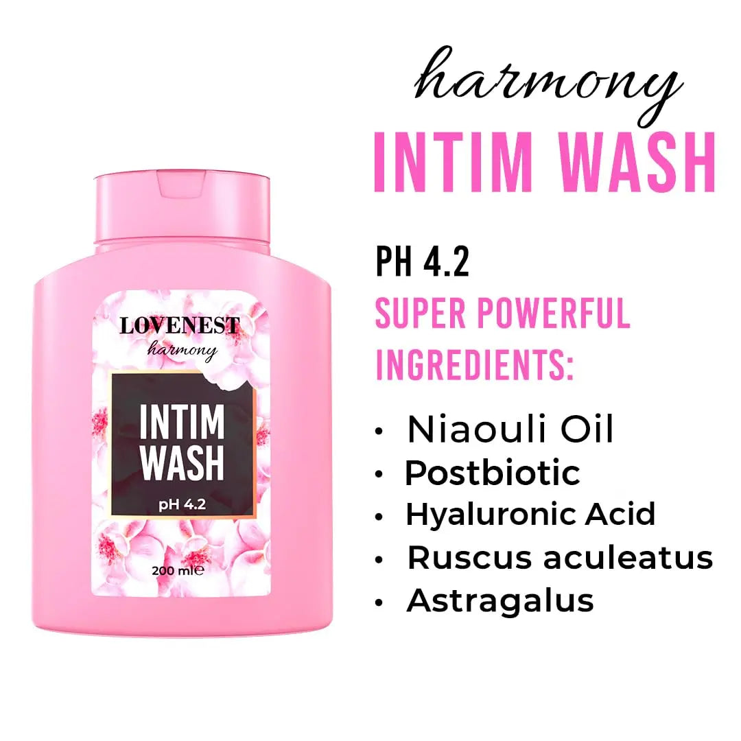 Lovenest Intimate Wash for Women – pH Balanced, Odor Control, Postbiotic Formula – Hypoallergenic, Paraben-Free, Derma-Tested Feminine Hygiene Wash 200 mL by Marqueens Beauty MARQUEENSBEAUTYBuy Supplements Australia