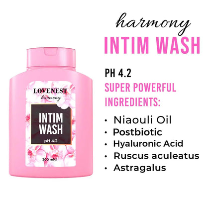 Lovenest Intimate Wash for Women – pH Balanced, Odor Control, Postbiotic Formula – Hypoallergenic, Paraben-Free, Derma-Tested Feminine Hygiene Wash 200 mL by Marqueens Beauty MARQUEENSBEAUTYBuy Supplements Australia