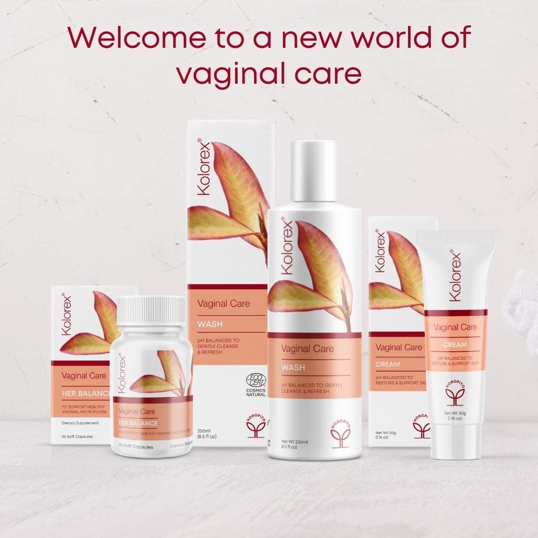Kolorex® Vaginal CareCream, Natural Herbs soothes Intimate Areas, Replenish Sensitive Skin. KolorexBuy Supplements Australia