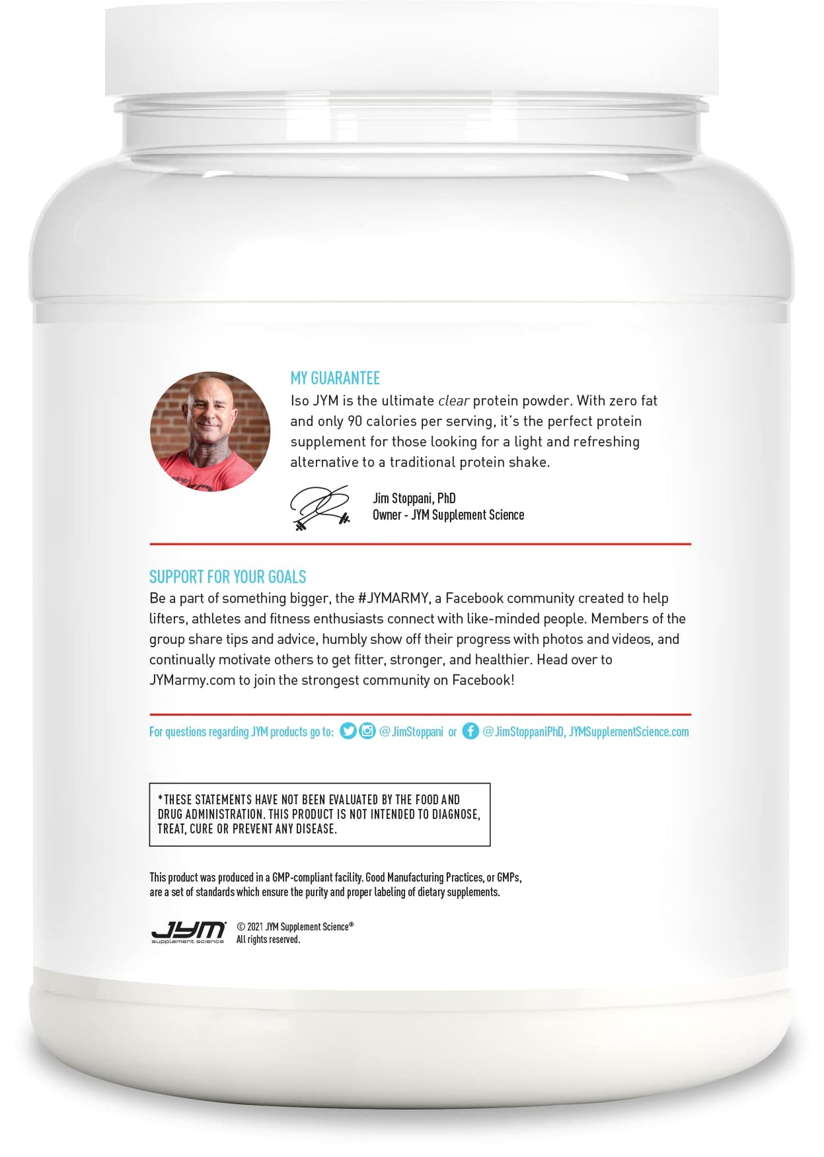 ISO JYM 20 Servings - Bombsicle JYM Supplement ScienceBuy Supplements Australia