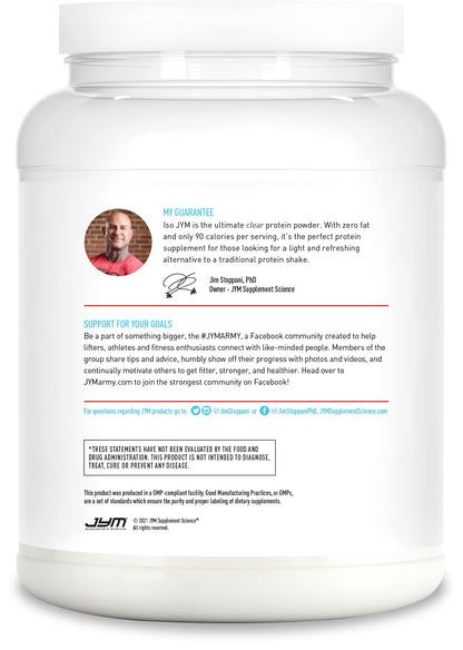 ISO JYM 20 Servings - Bombsicle JYM Supplement ScienceBuy Supplements Australia