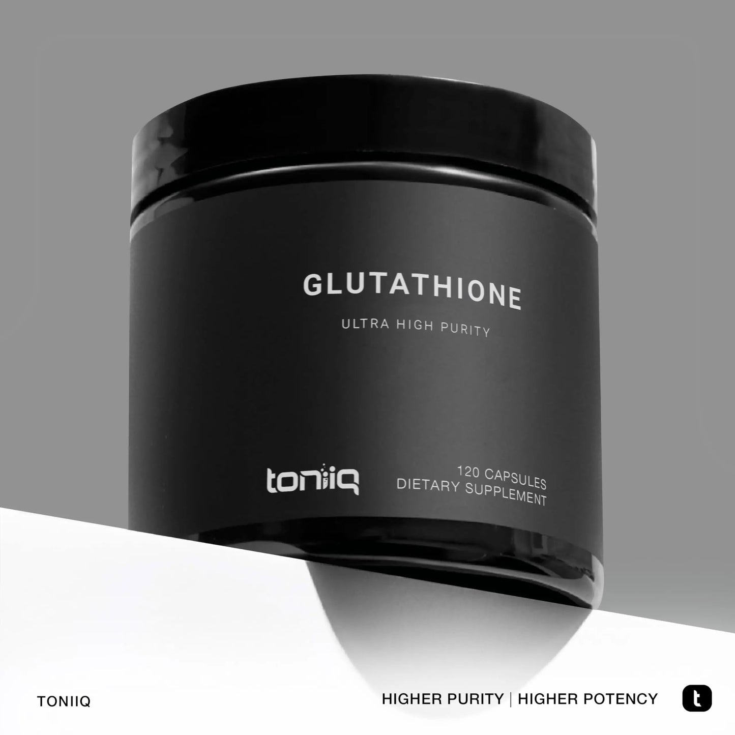 Toniiq Ultra High Strength Glutathione Capsules - 1000mg Concentrated Formula - 98%+ Highly Purified and Bioavailable - Non-GMO Fermentation - 120 Capsules Reduced Glutathione Supplement Toniiq buy supplements Au