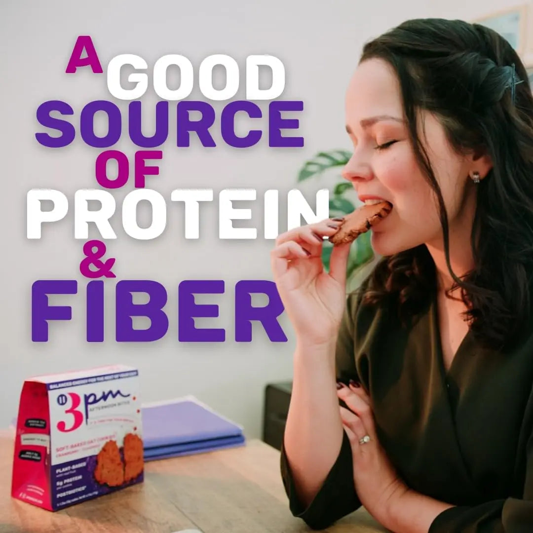 3PM Afternoon Bites Cranberry Flaxseed Cookies with Postbiotics, 5g of Protein, 15 Cookies 3PM AFTERNOON BITESBuy Supplements Australia