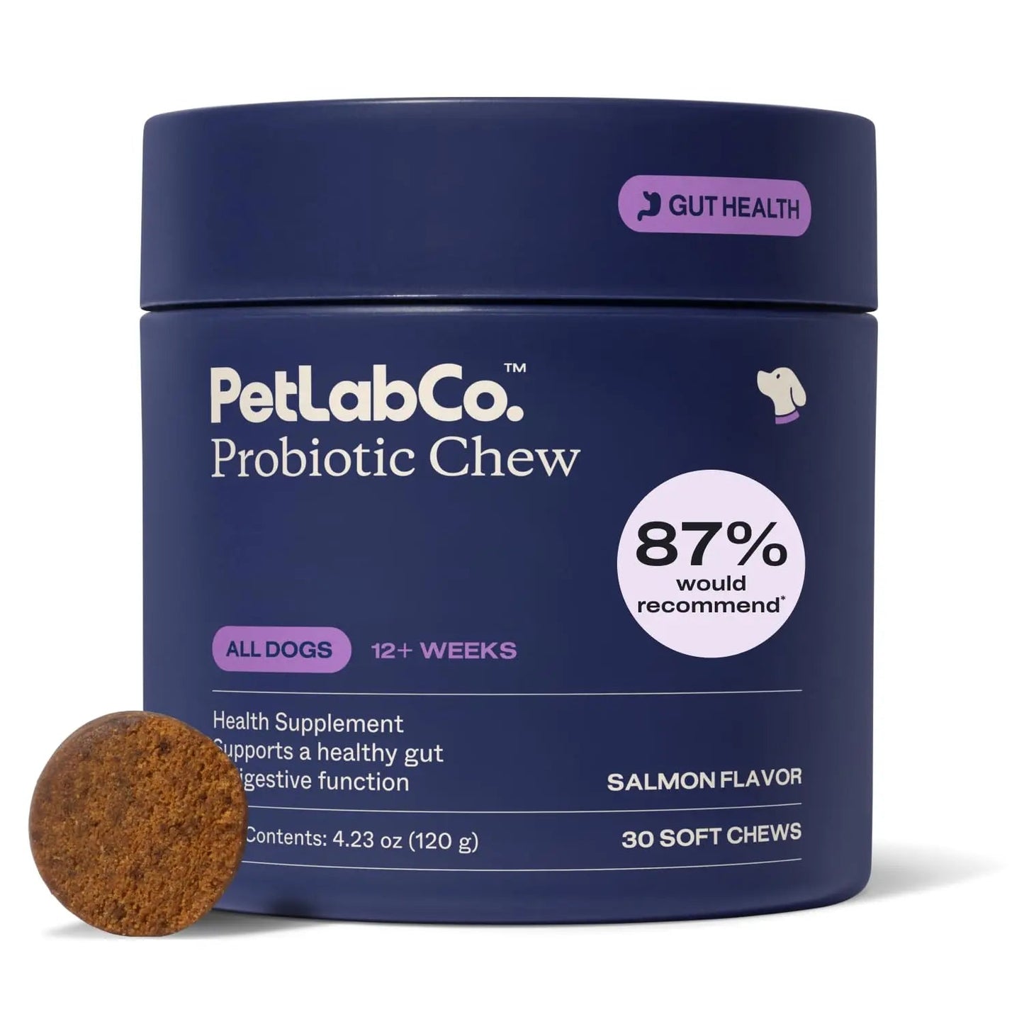 PetLab Co. Probiotics for Dogs, Support Gut Health, Occasional Diarrhea, Digestive Health & Seasonal Allergies - Salmon Flavor - Packaging May Vary - 30 Soft Chews PetLab Co.Buy Supplements Australia