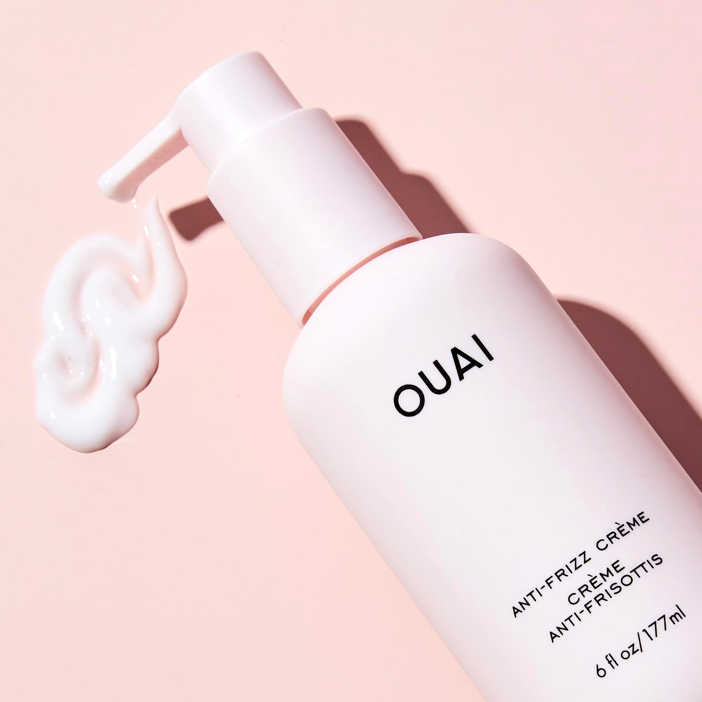 OUAI Anti Frizz Cream - Moisturizing Hair Cream with Frizz Control & Heat Protection - Provides Lasting Hydration with Jackfruit & Beetroot Extract - Paraben, Phthalate & Sulfate Free (6 oz) OUAIBuy Supplements Australia