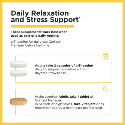 Integrative Therapeutics Cortisol Manager & L-Theanine Integrative TherapeuticsBuy Supplements Australia