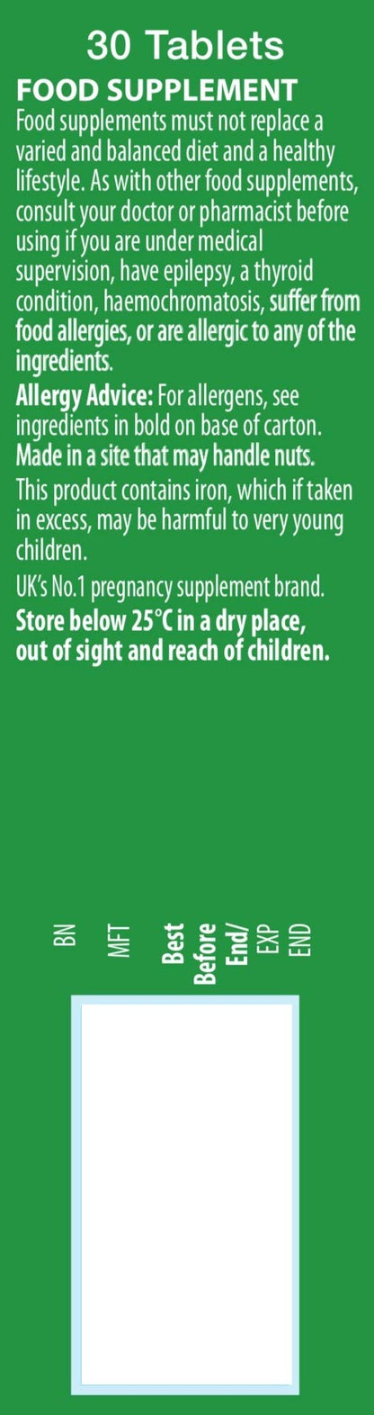 Pregnacare Conception Tablets, Pack of 30, 30 Count PregnacareBuy Supplements Australia