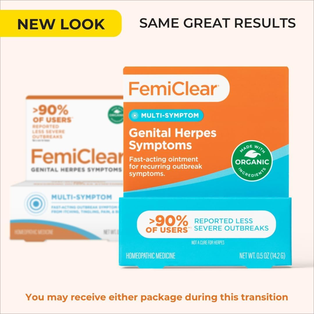 FemiClear for Genital Herpes Symptoms, Multi-Symptom - Effective Intimate Relief FemiClearBuy Supplements Australia