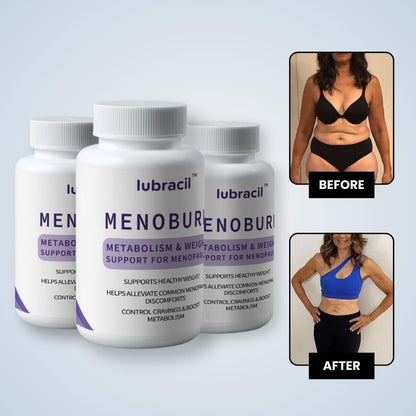 Lubracil Menoburn Perimenopause & Menopause Supplements for Women – Helps Metabolism, Estrogen & Wellness – Targets Hot Flashes, Bloating & Energy – 120 Count, 2 Pack LubracilBuy Supplements Australia