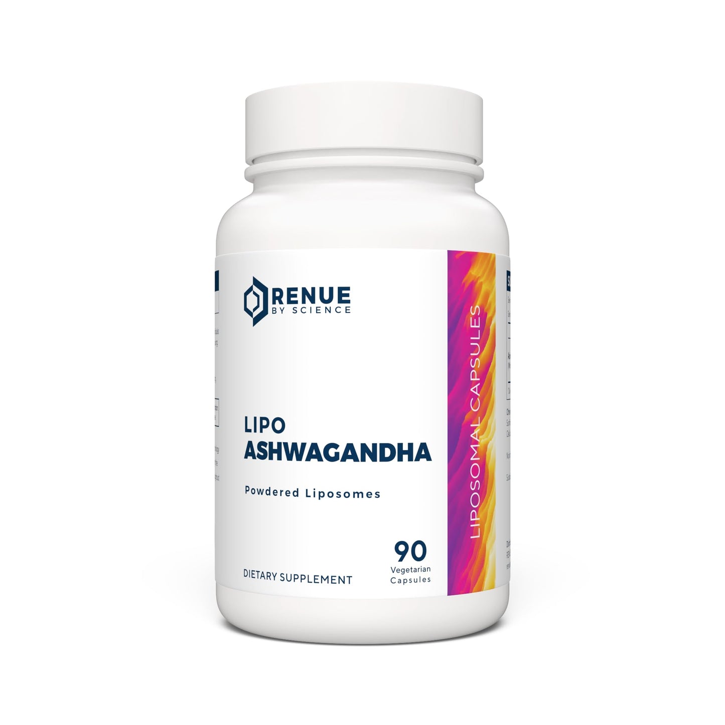 Renue By Science Ashwagandha | High Strength Liposomal Ashwagandha Supplements | 90 Ashwaganda Capsules - 200mg Ashwagandha per Serving | Non-GMO | Made in The USA Third-Party Tested Renue By ScienceBuy Supplements Australia
