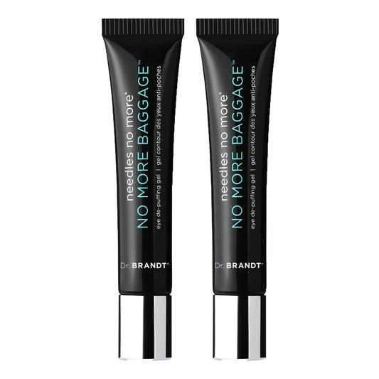 Dr. Brandt Needles No More, No More Baggage - 0.5 oz, Pack of 2 - Minimizes Under-Eye Bags, Puffiness & Dark Circles Dr. Brandt Skincare buy supplements Au