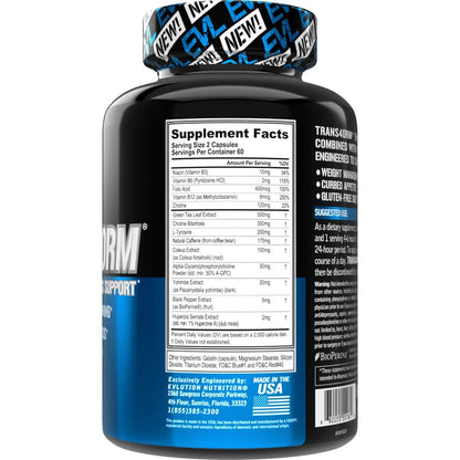 EVL Thermogenic Fat Burner Support - Fast Acting Weight Loss Energy and Appetite EvlutionBuy Supplements Australia