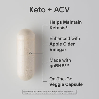 Sports Research® Keto ACV Capsules - Diet Kit System with 500mg of Apple Cider Vinegar Sports ResearchBuy Supplements Australia